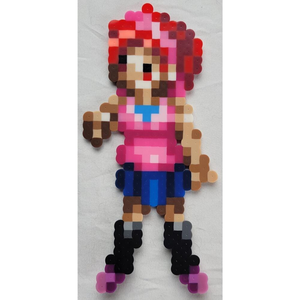 Yuzu Tanikawa Devil Survivor Perler Bead Pixel Art
